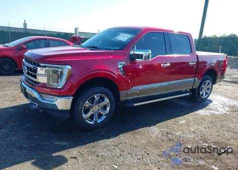 2021 Ford F-150 Lariat z USA, uszkodzony, nr VIN 1FTFW1ED5MFA94101